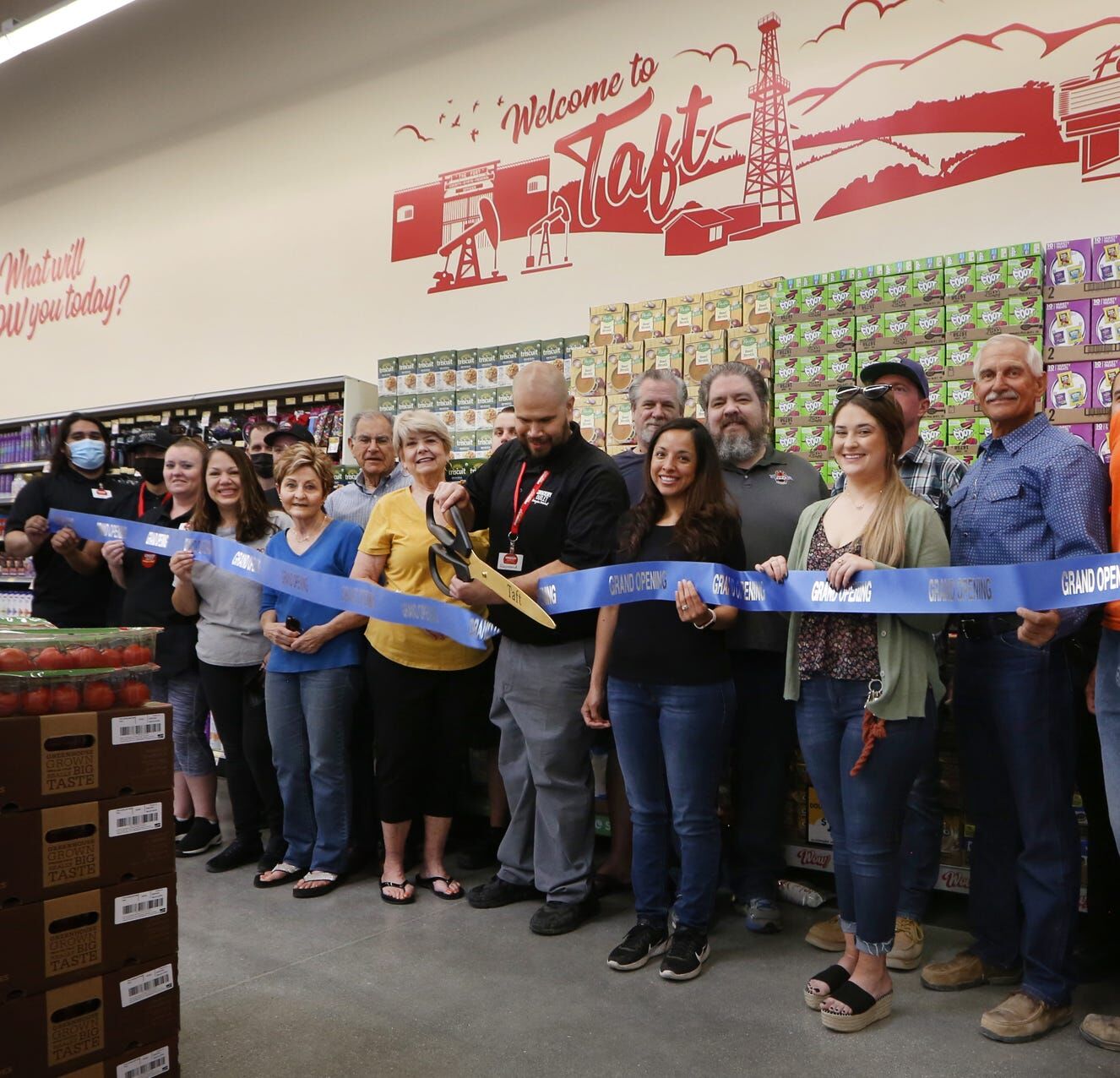 W Crop Ribbon Cutting